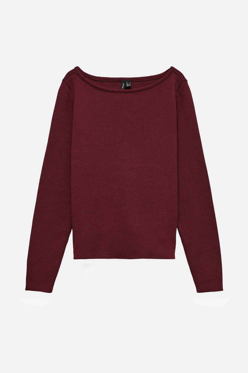Pull col O Mauve - VERO MODA®