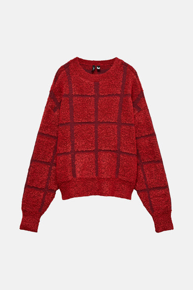 VMAMIYA LS O-NECK KNIT PULLOVER EXP