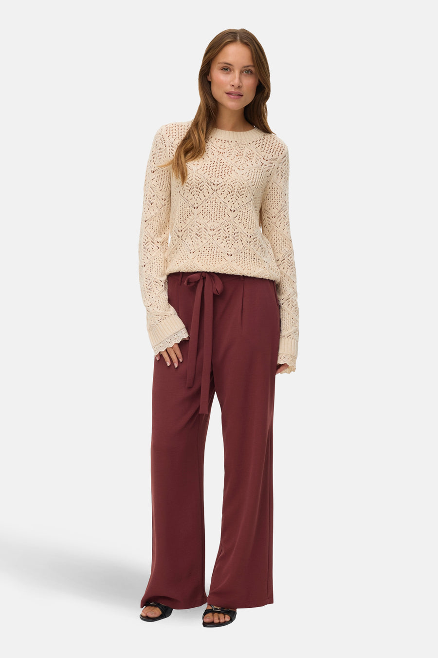 Pantalon brun - VERO MODA®