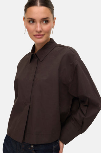 Hemd met lange mouwen - bruin - VERO MODA®