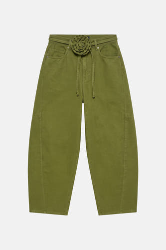 Pantalons 5 poches vert - VERO MODA®