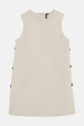 Kleedjes zonder mouwen Ecru - VERO MODA®