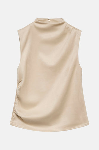 VMBELLA SL FAUX SUEDE TOP JRS EXP