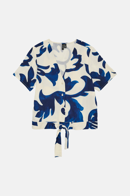 Hemd (korte mouwen) Ecru - VERO MODA®