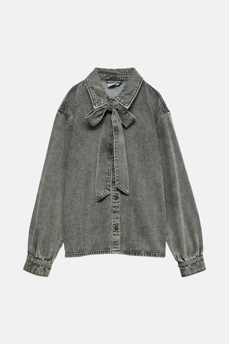 Jeanshemd - Mid grey denim