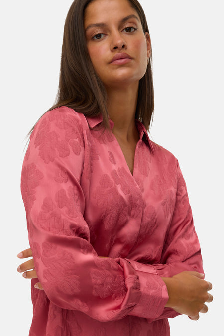 Hemd met lange mouwen - roze