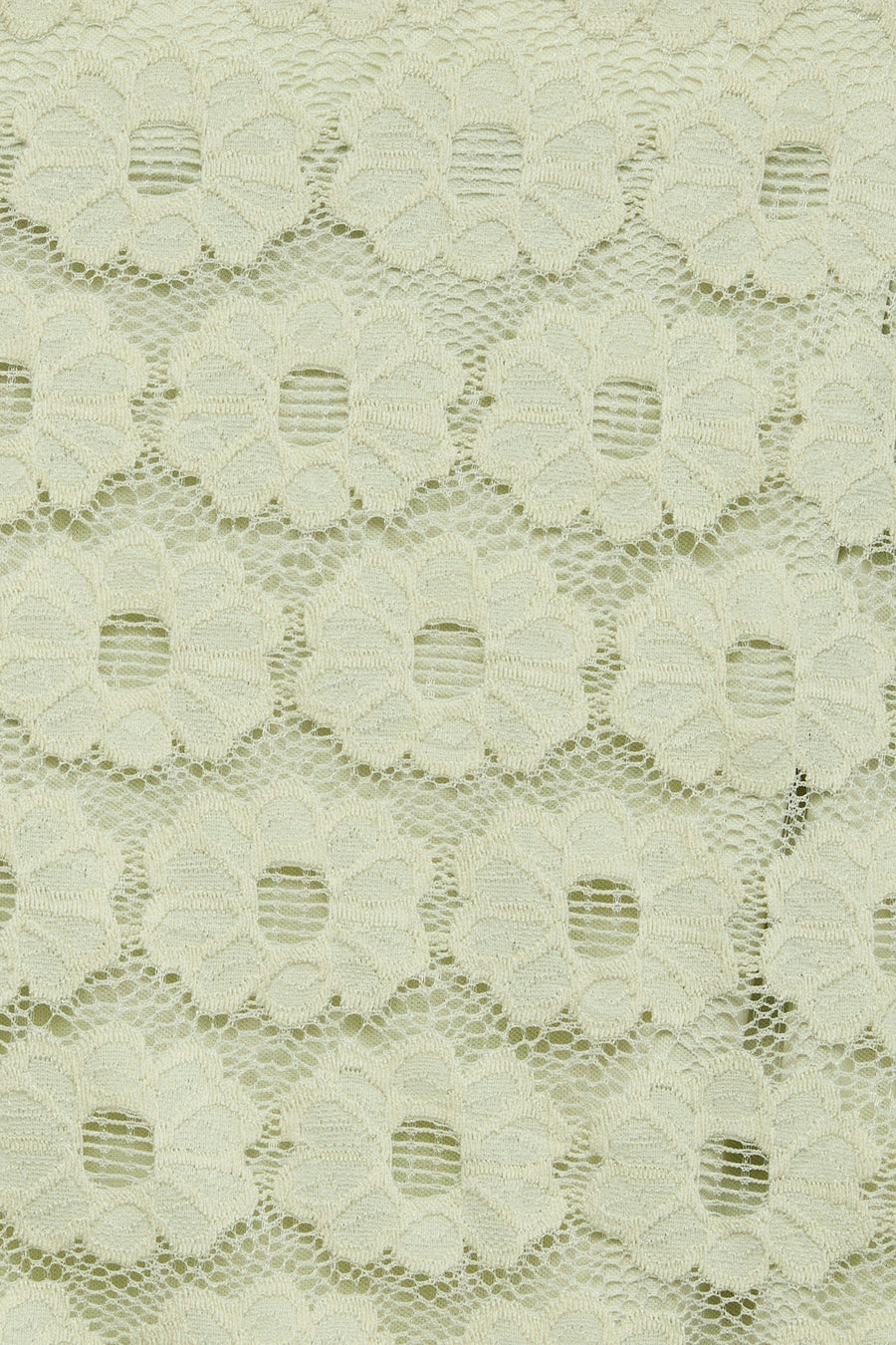 Jupe longue de couleur crème de VERO MODA avec un motif en dentelle florale détaillée.