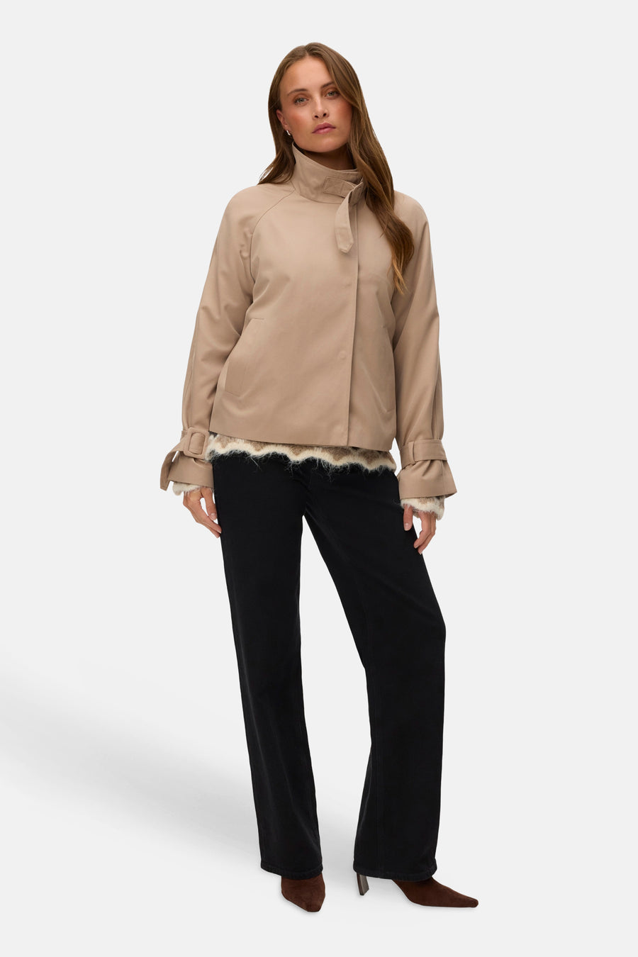 Korte jas beige - VERO MODA®