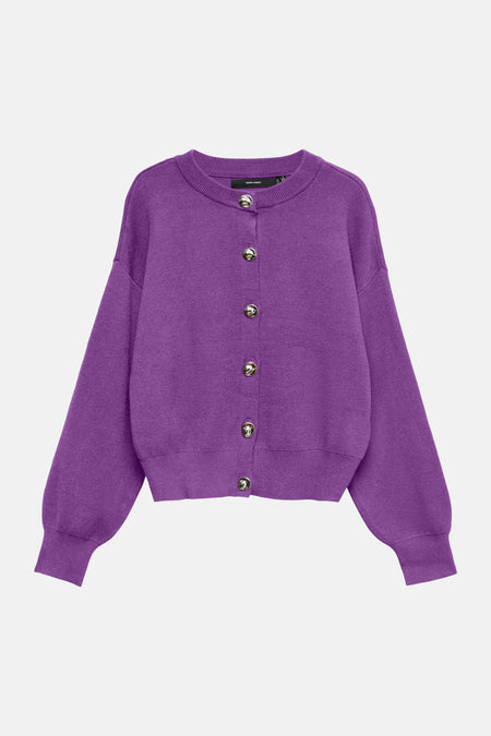 Cardigan - Royal Lilac