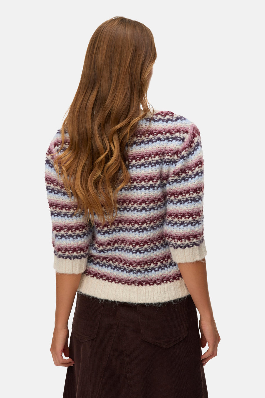 Trui met ronde hals rood - VERO MODA®