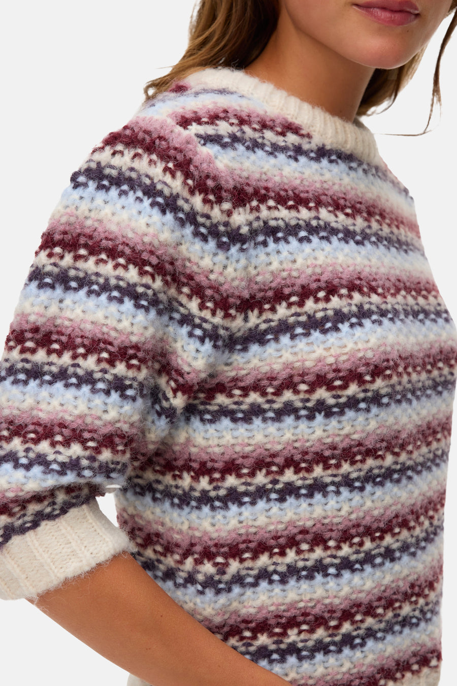 Trui met ronde hals rood - VERO MODA®