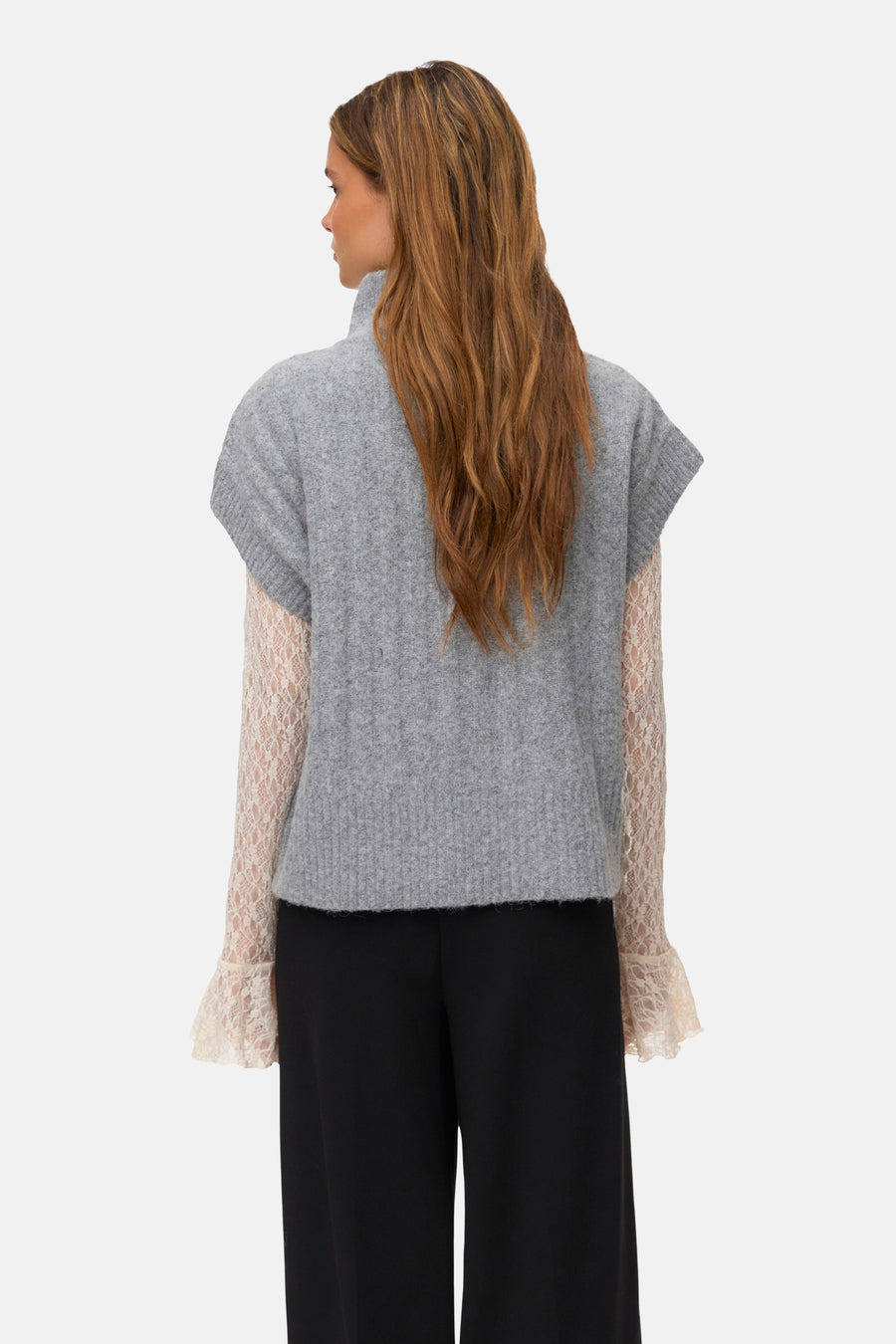 Waistcoat - Medium Grey Melange