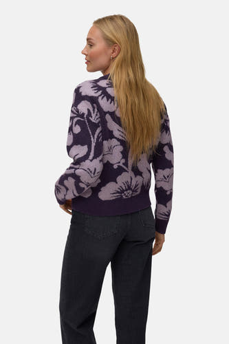 Trui met ronde hals paars - VERO MODA®