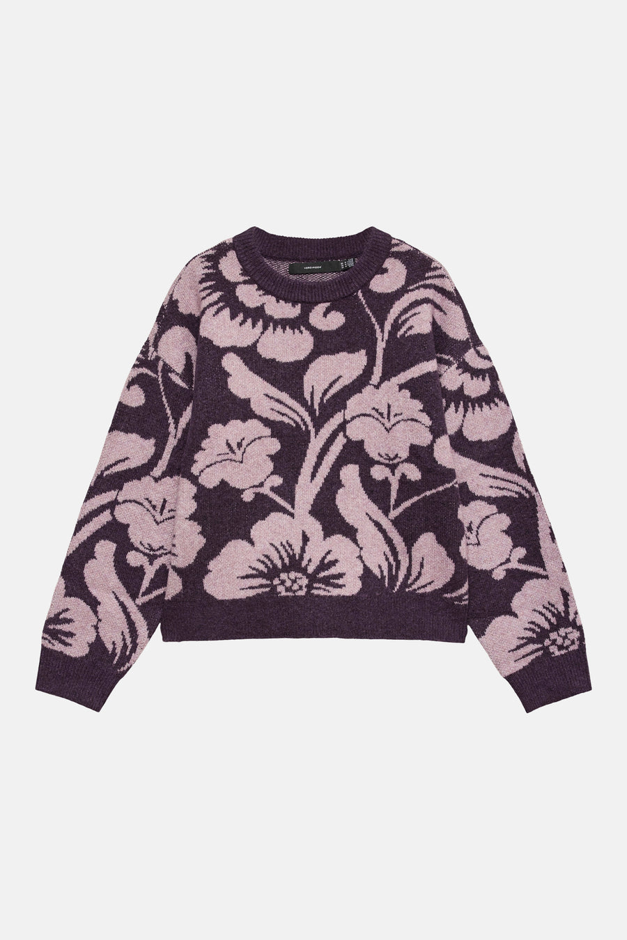 Trui met ronde hals paars - VERO MODA®