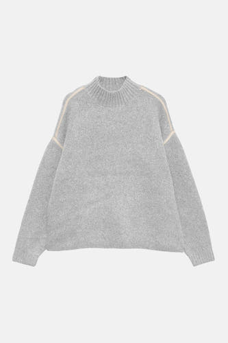 Pull col roulé gris - VERO MODA®