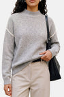 Pull à col roulant - Light Grey Melange