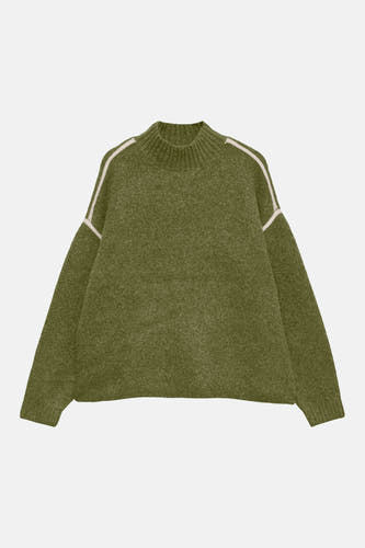 Pull col roulé vert - VERO MODA®