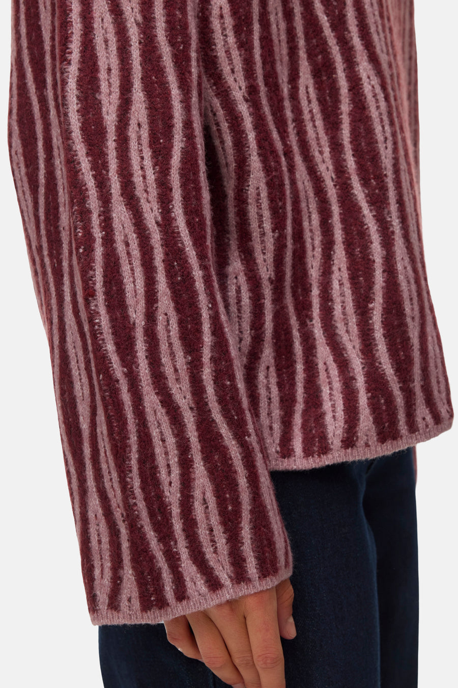 Trui met ronde hals rood - VERO MODA®