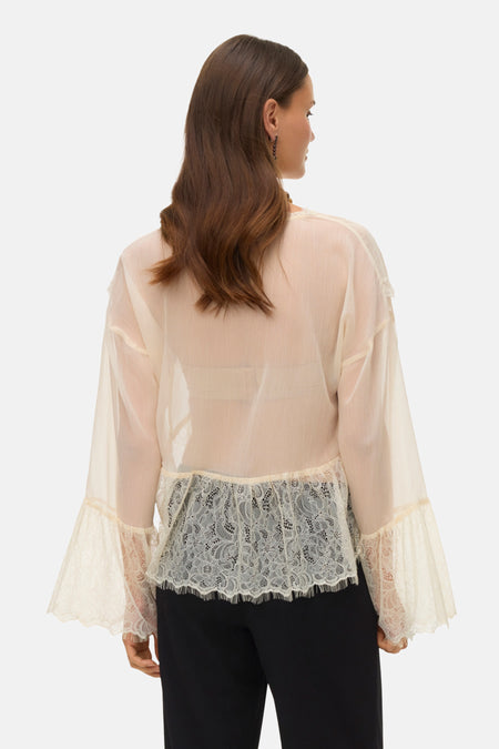 Chemisier (manches longues) Écru - VERO MODA®