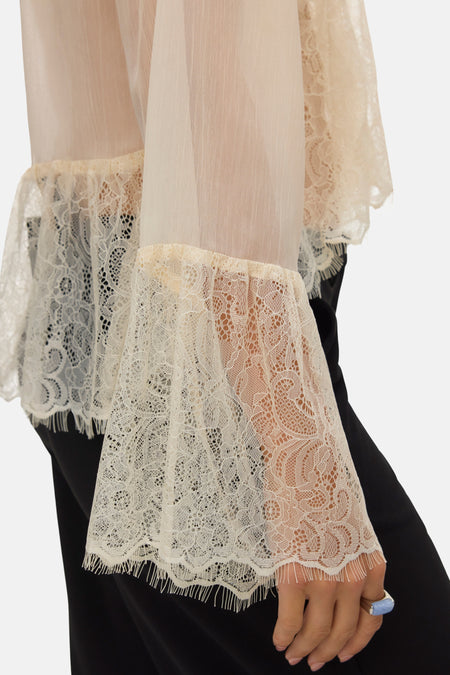 Chemisier (manches longues) Écru - VERO MODA®