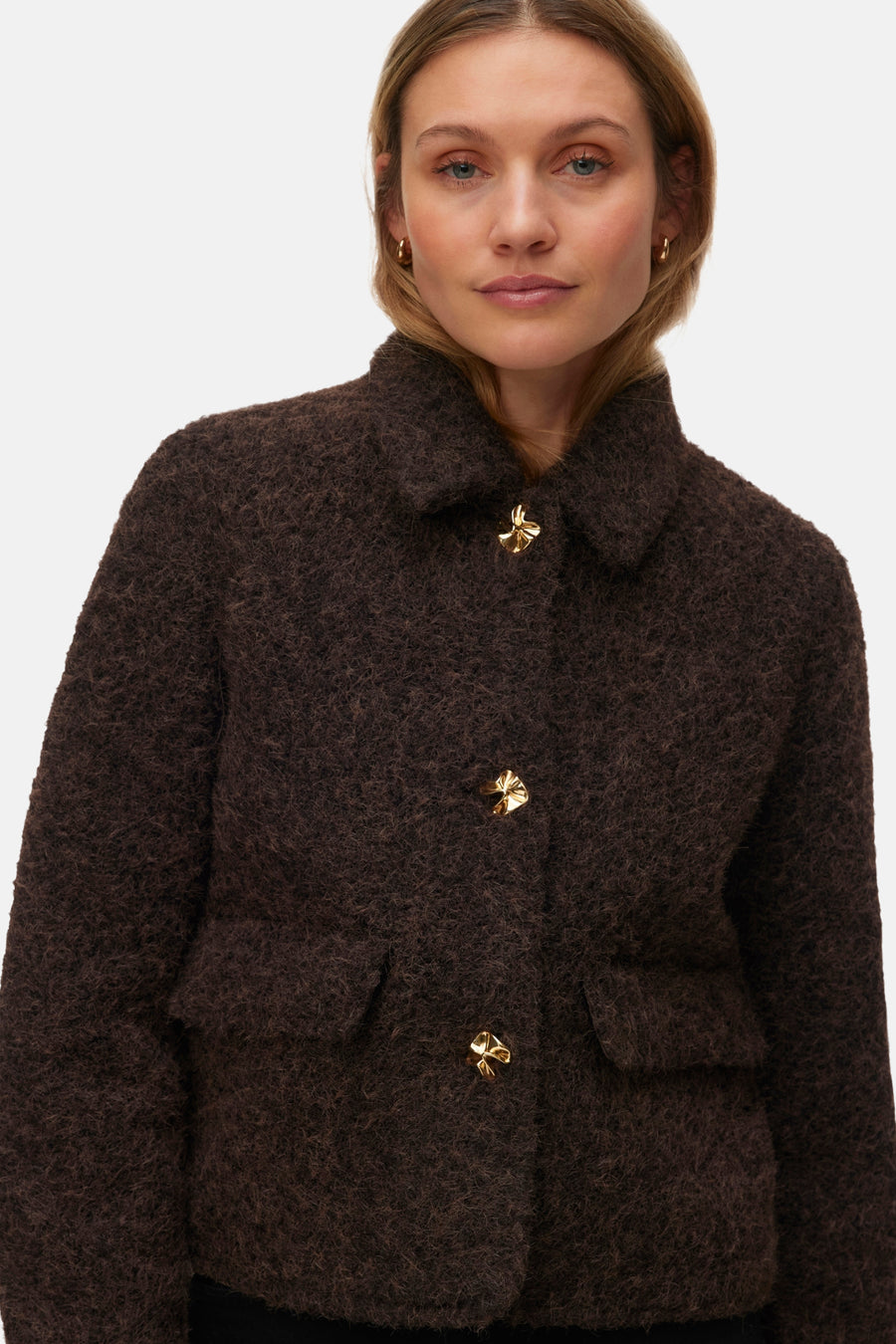 Korte jas bruin - VERO MODA®