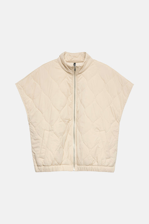 Veste sans manches - écru