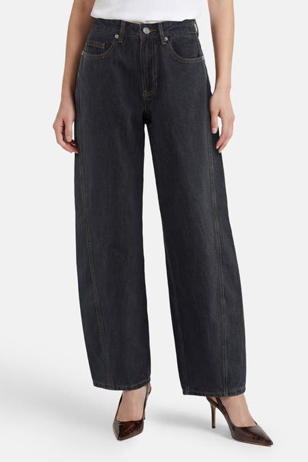 ZOE - dark grey denim