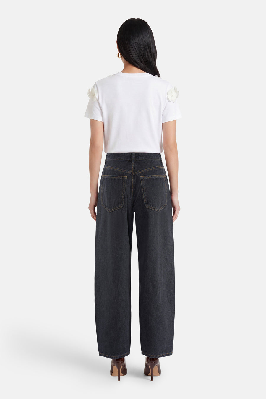 ZOE - dark grey denim