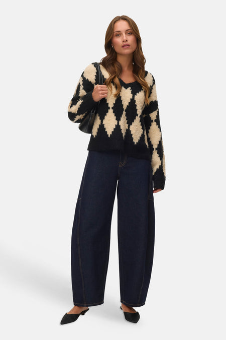 Trui met ronde hals zwart - VERO MODA®