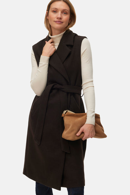 Veste (sans manches) brun - VERO MODA®