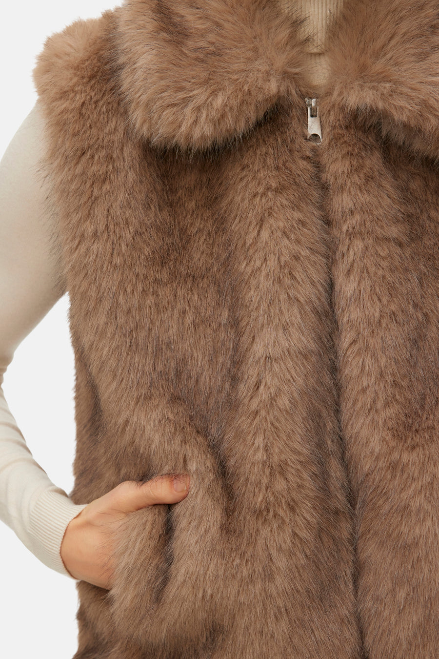 Jas (zonder mouwen) beige - VERO MODA®
