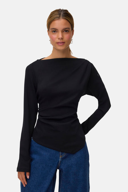T-shirt met lange mouwen - Black