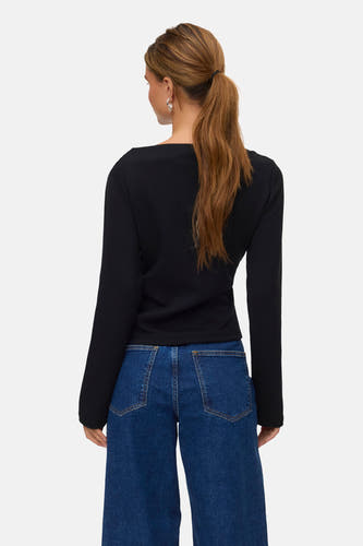 T-shirt met lange mouwen - Black