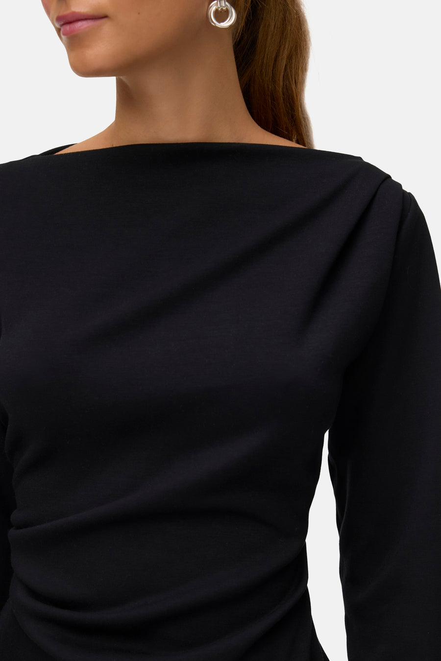 T-shirt met lange mouwen - Black