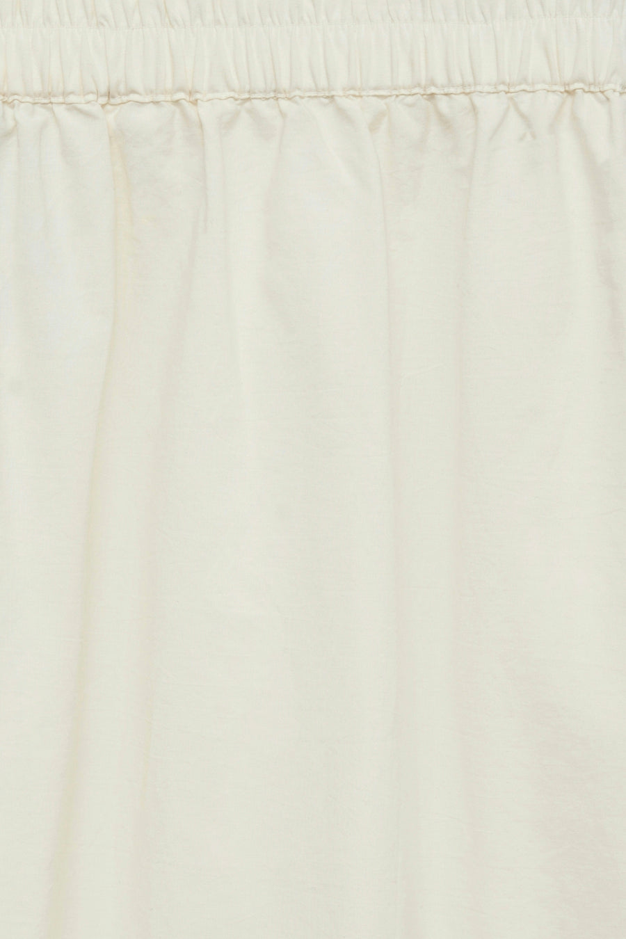 Jupe écru de VERO MODA® avec taille élastique plissée et tissu fluide.