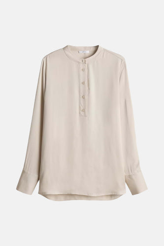 Blouse met lange mouwen - beige