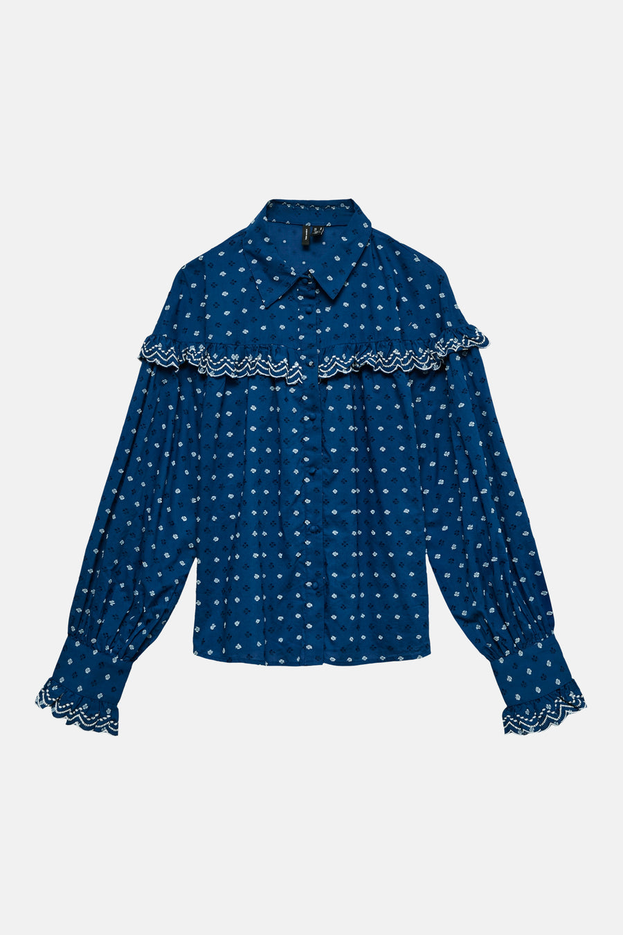 Hemd met lange mouwen - blauw