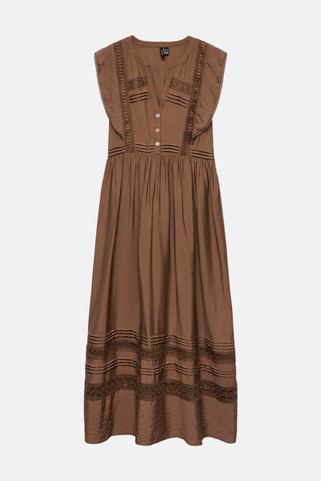 Kleedjes zonder mouwen bruin - VERO MODA®