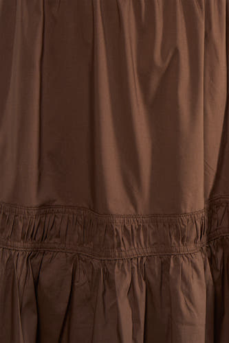 Lange rok - bruin