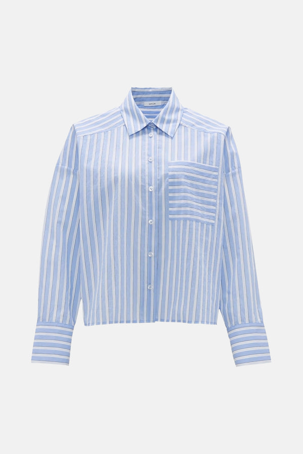Hemd (lange mouwen) Blauw - OPUS