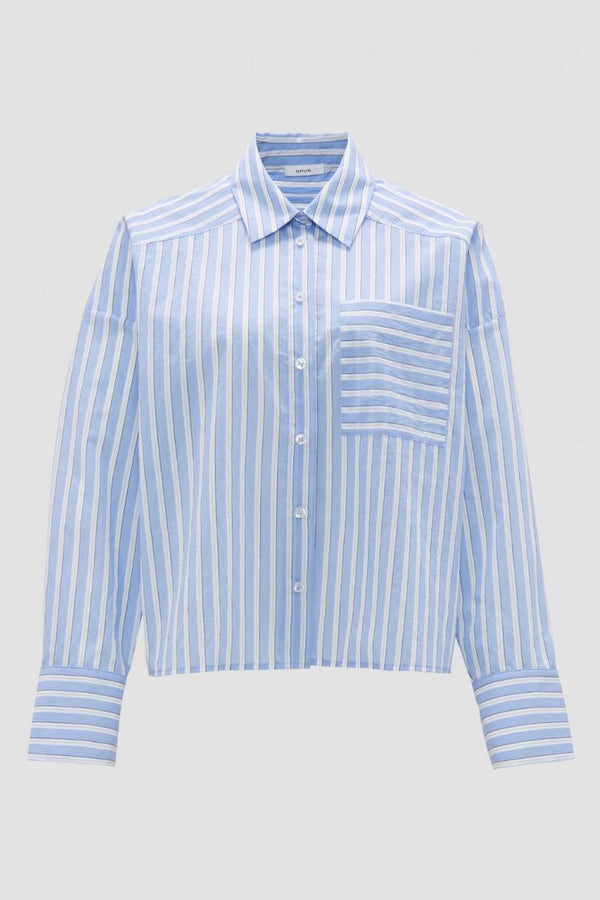 Hemd (lange mouwen) Blauw - OPUS