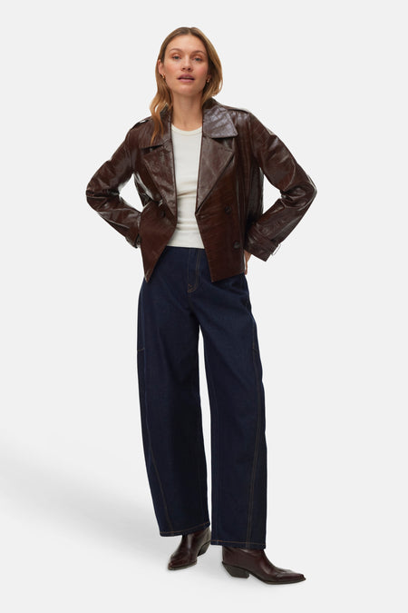 Veste courte - brun