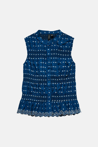 Hemd met korte mouwen - blauw