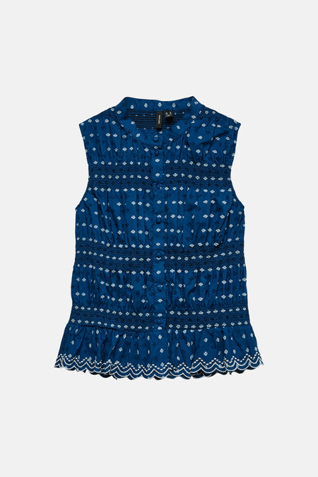 Hemd met korte mouwen - blauw