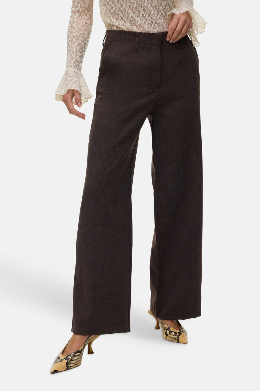 Broek bruin - VERO MODA®