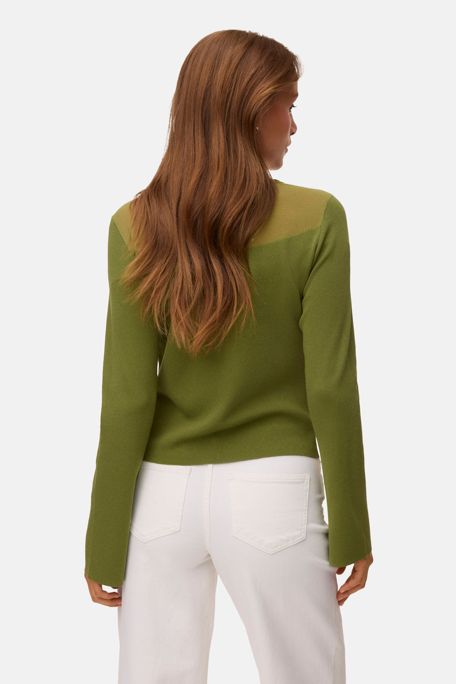 Trui met ronde hals groen - VERO MODA®