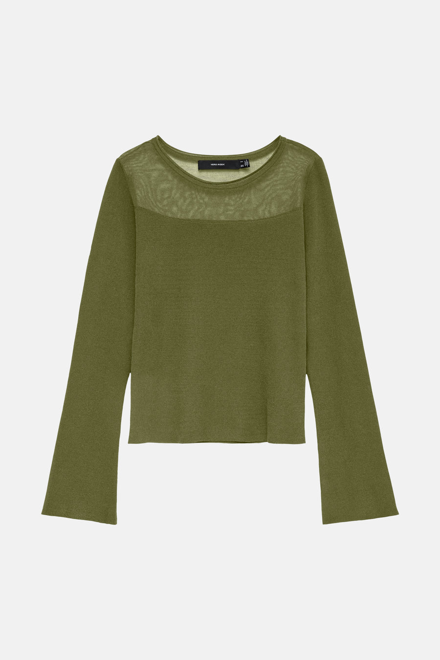 Trui met ronde hals groen - VERO MODA®