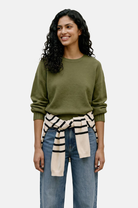 Pull O-hals - Sphagnum