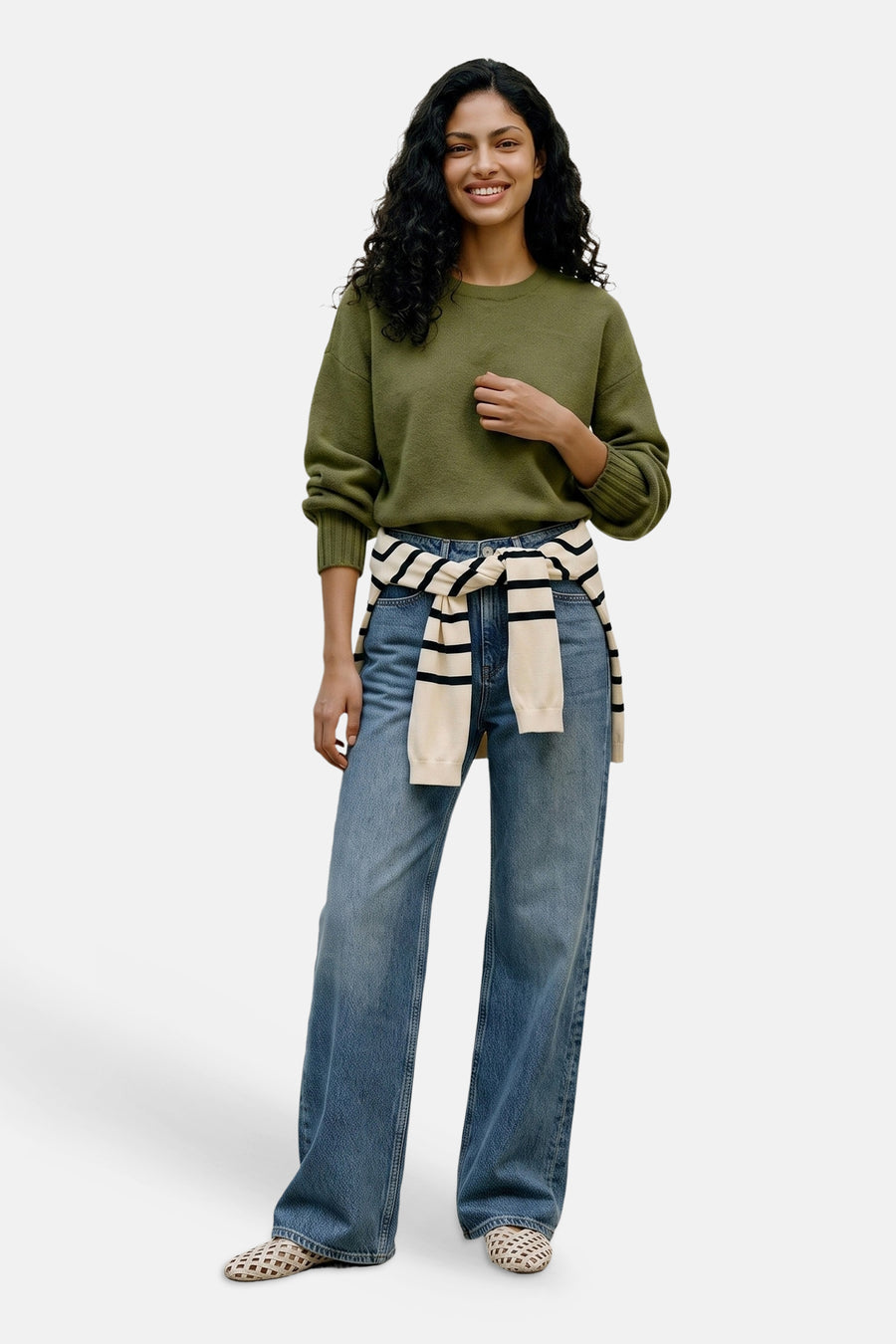 Pull col O vert - VERO MODA®