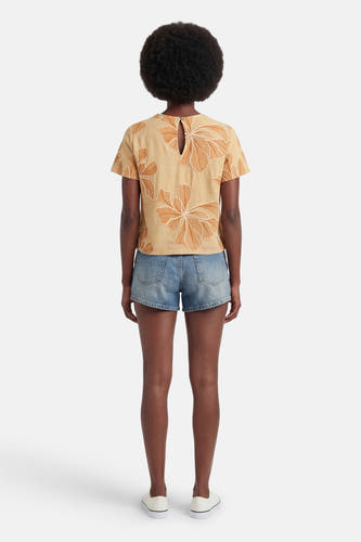 Blouse (korte mouwen) beige - VERO MODA®